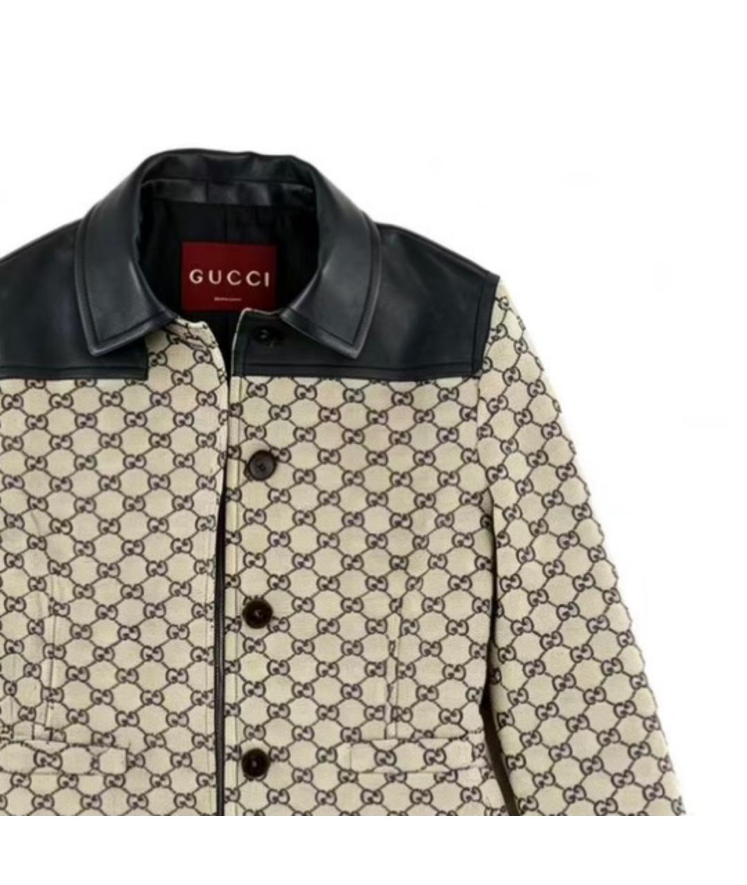 GUCCI Бежевая куртка, фото 3
