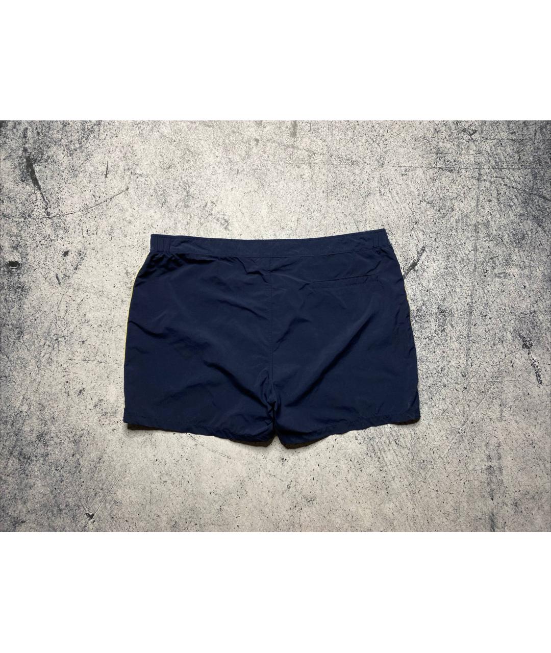 POLO RALPH LAUREN Синие нейлоновые шорты, фото 3