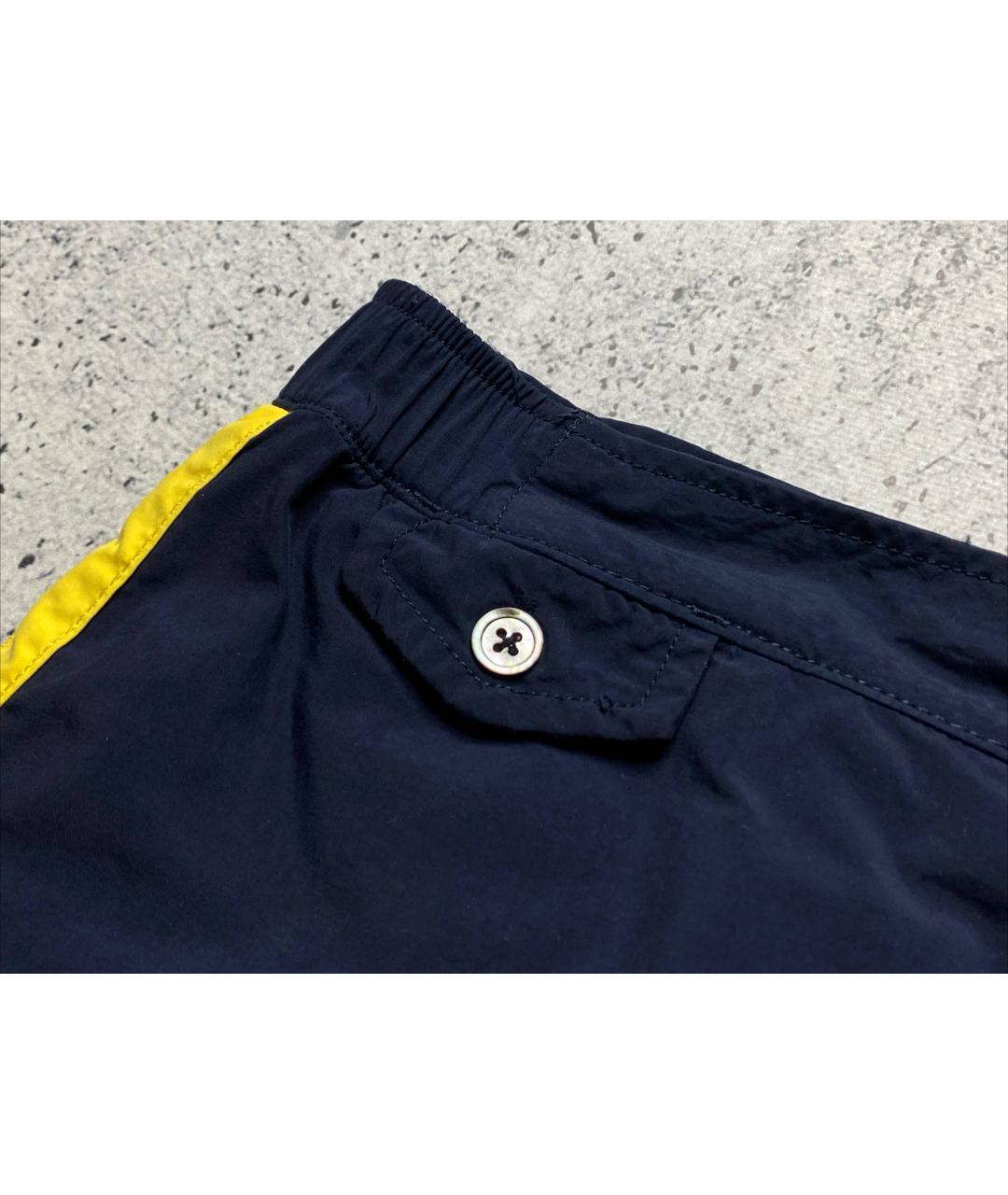 POLO RALPH LAUREN Синие нейлоновые шорты, фото 6