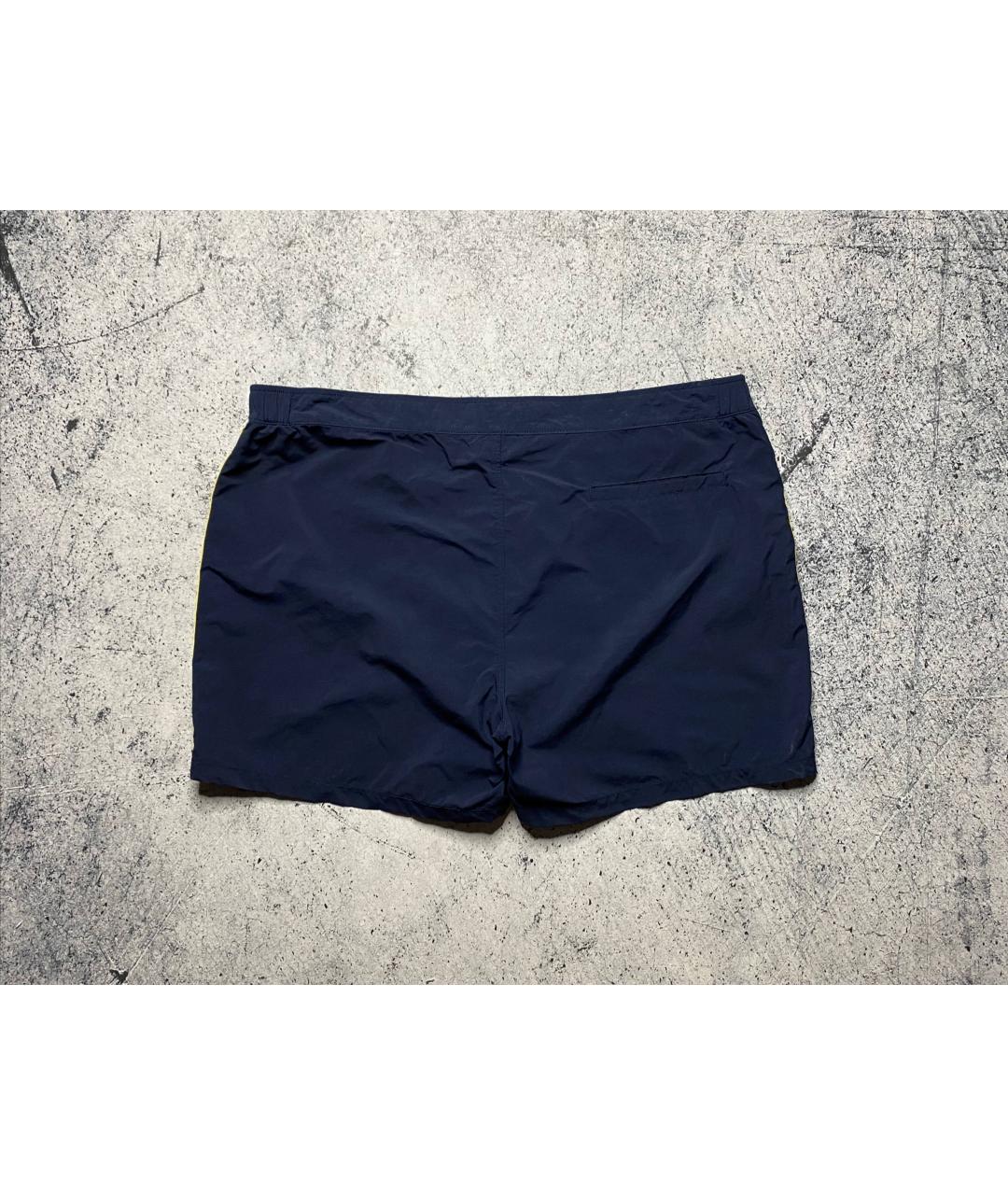 POLO RALPH LAUREN Синие нейлоновые шорты, фото 4
