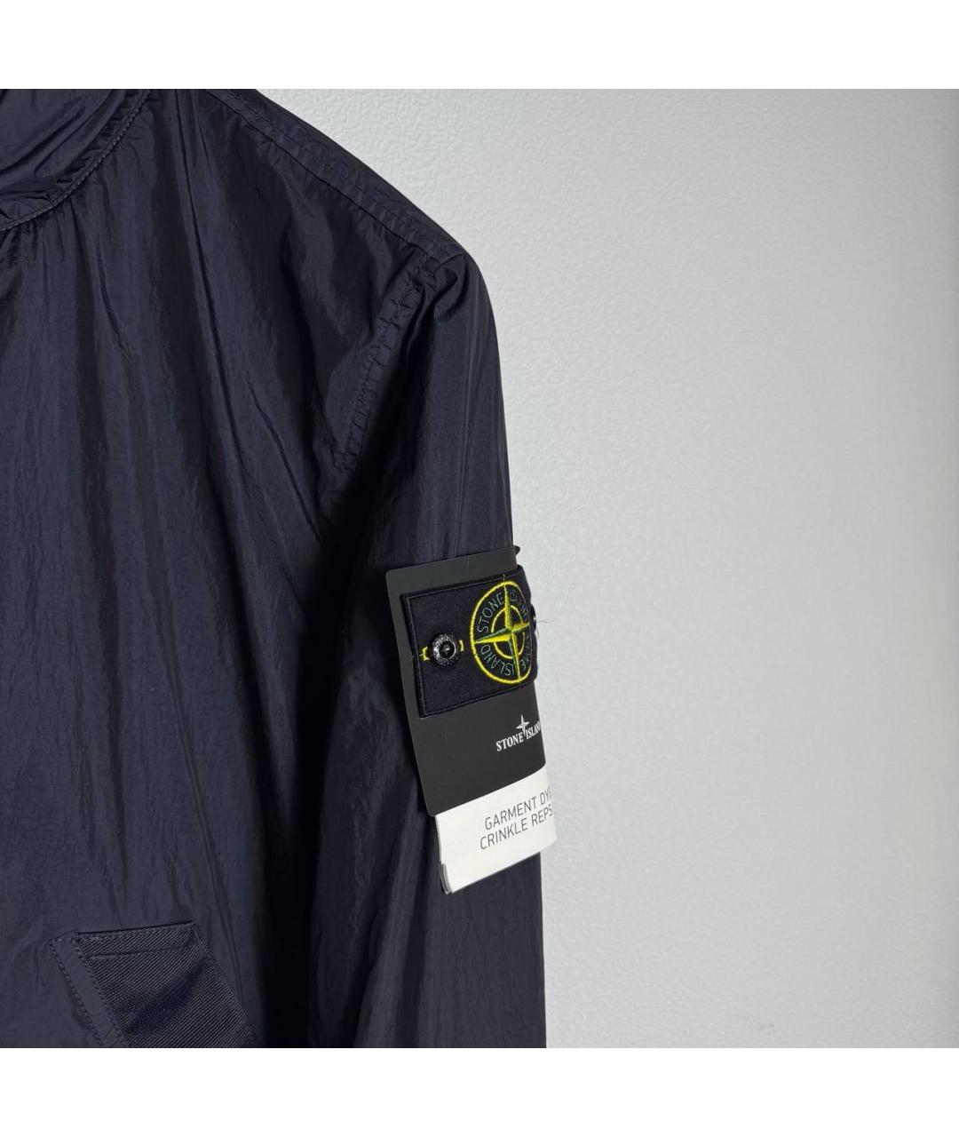 STONE ISLAND Темно-синяя куртка, фото 4