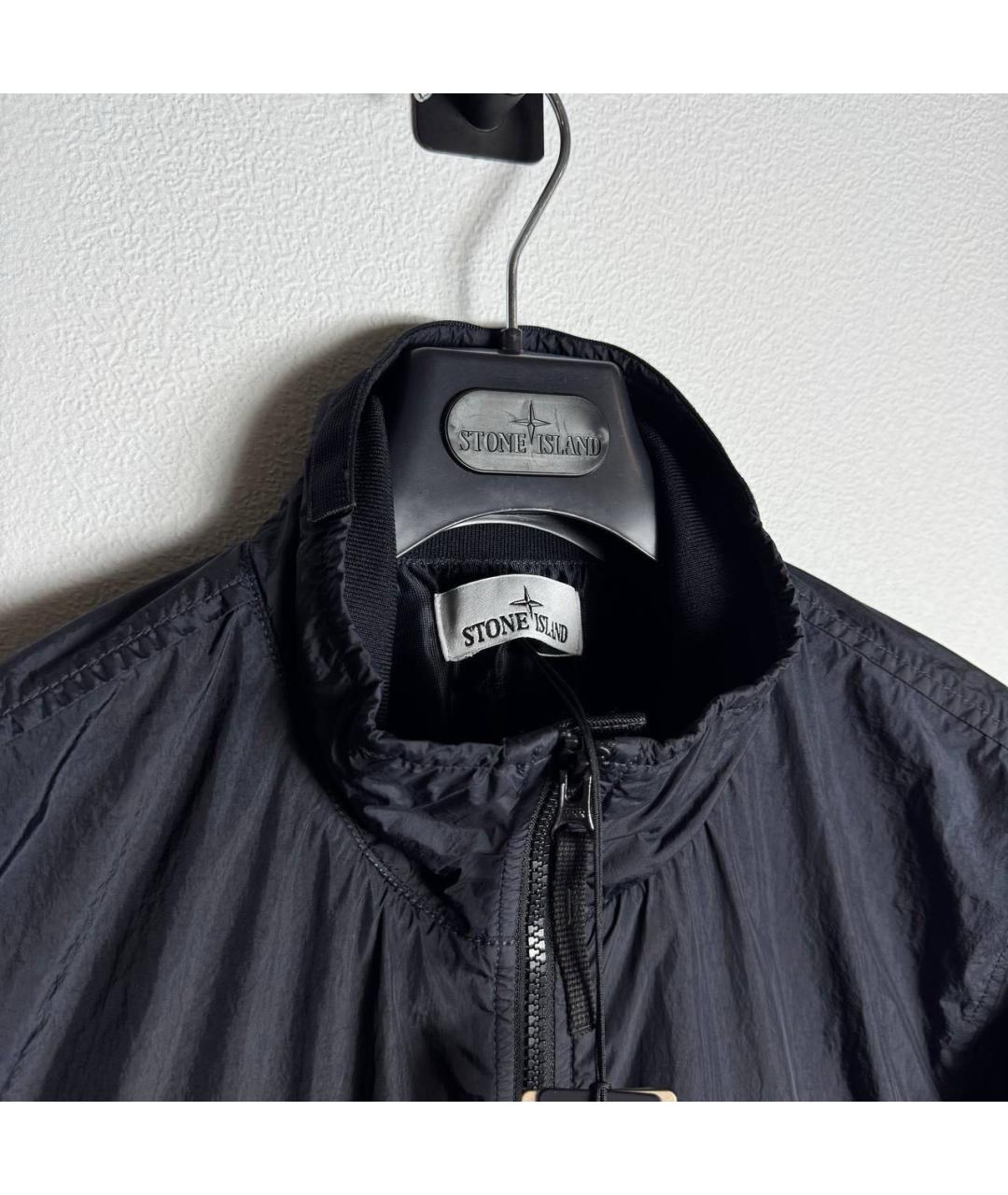 STONE ISLAND Темно-синяя куртка, фото 6
