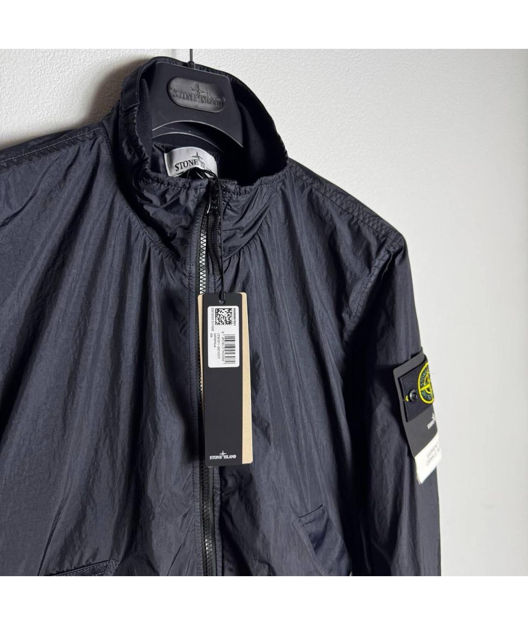 STONE ISLAND Темно-синяя куртка, фото 3