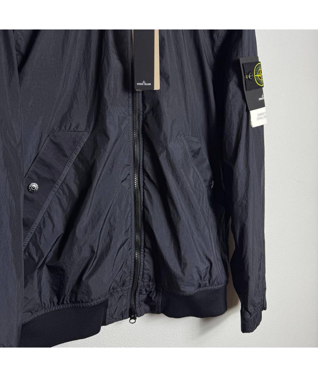 STONE ISLAND Темно-синяя куртка, фото 5