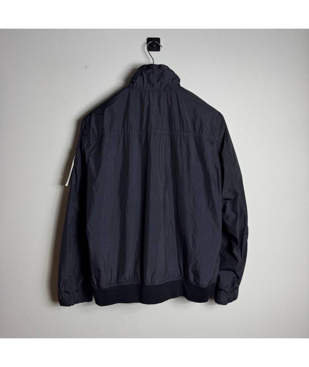 STONE ISLAND Темно-синяя куртка, фото 2