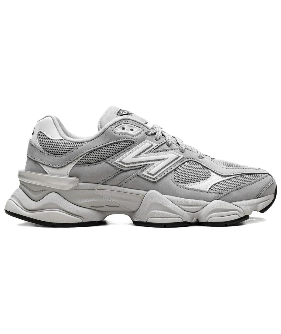 NEW BALANCE Серые низкие кроссовки / кеды, фото 1