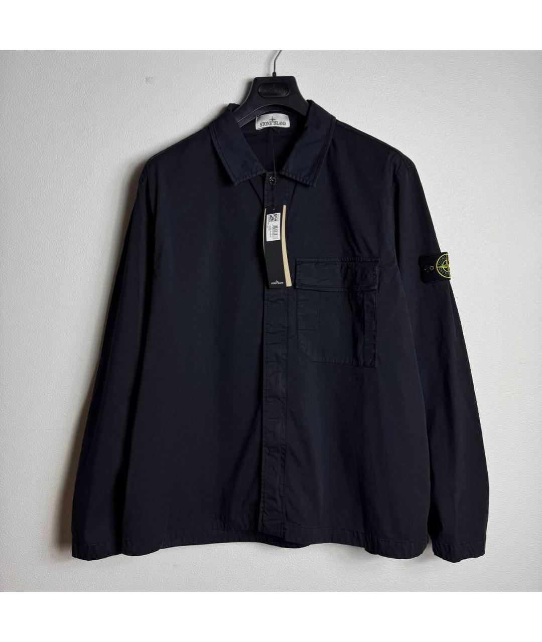STONE ISLAND Темно-синяя куртка, фото 7