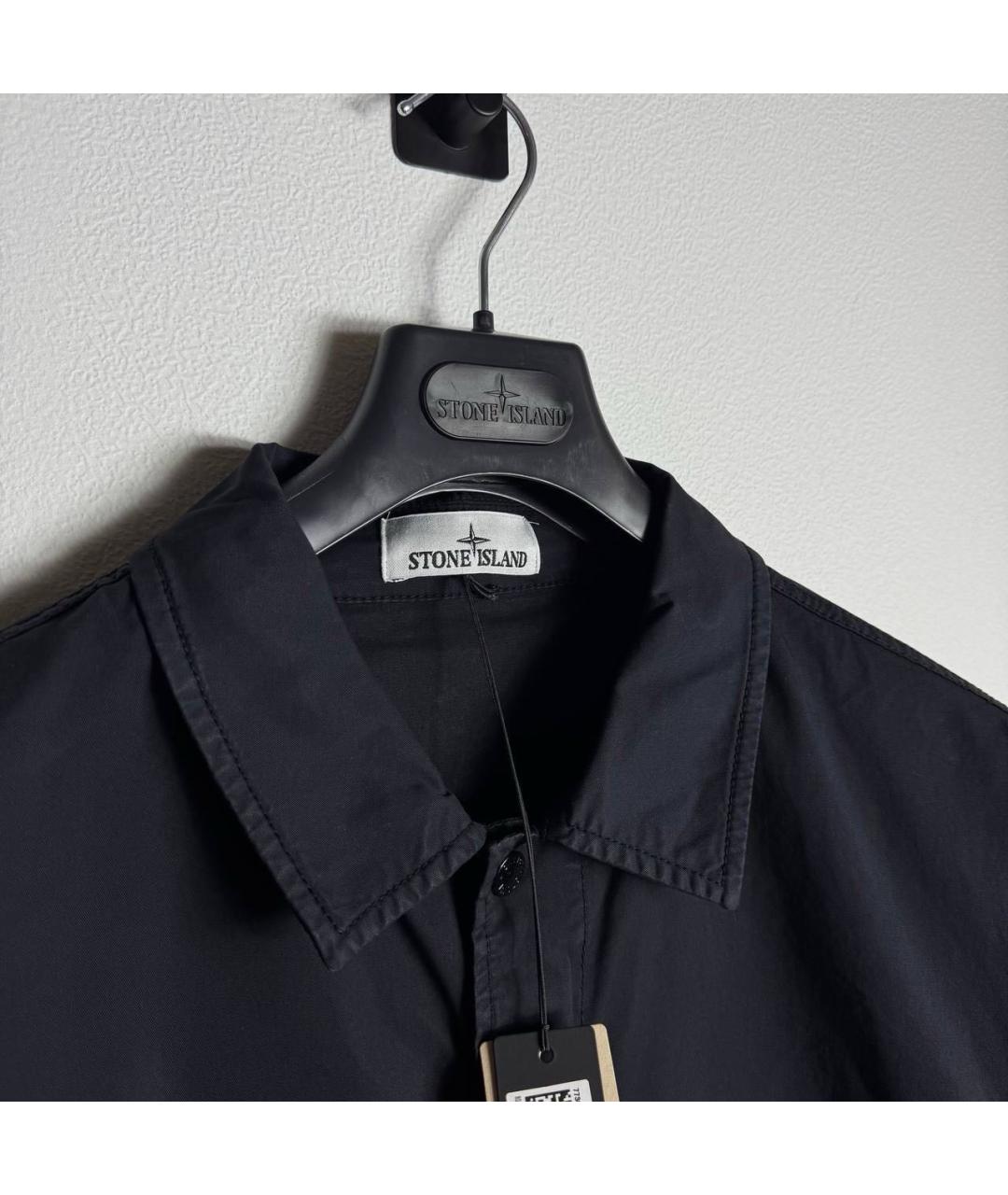 STONE ISLAND Темно-синяя куртка, фото 6