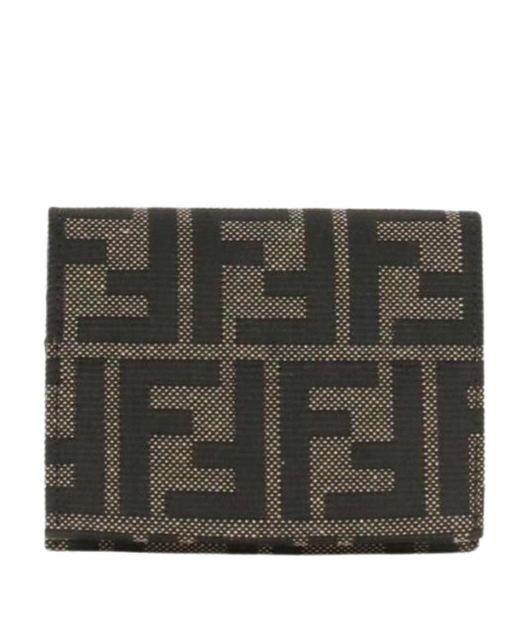 FENDI Коричневый кардхолдер, фото 1