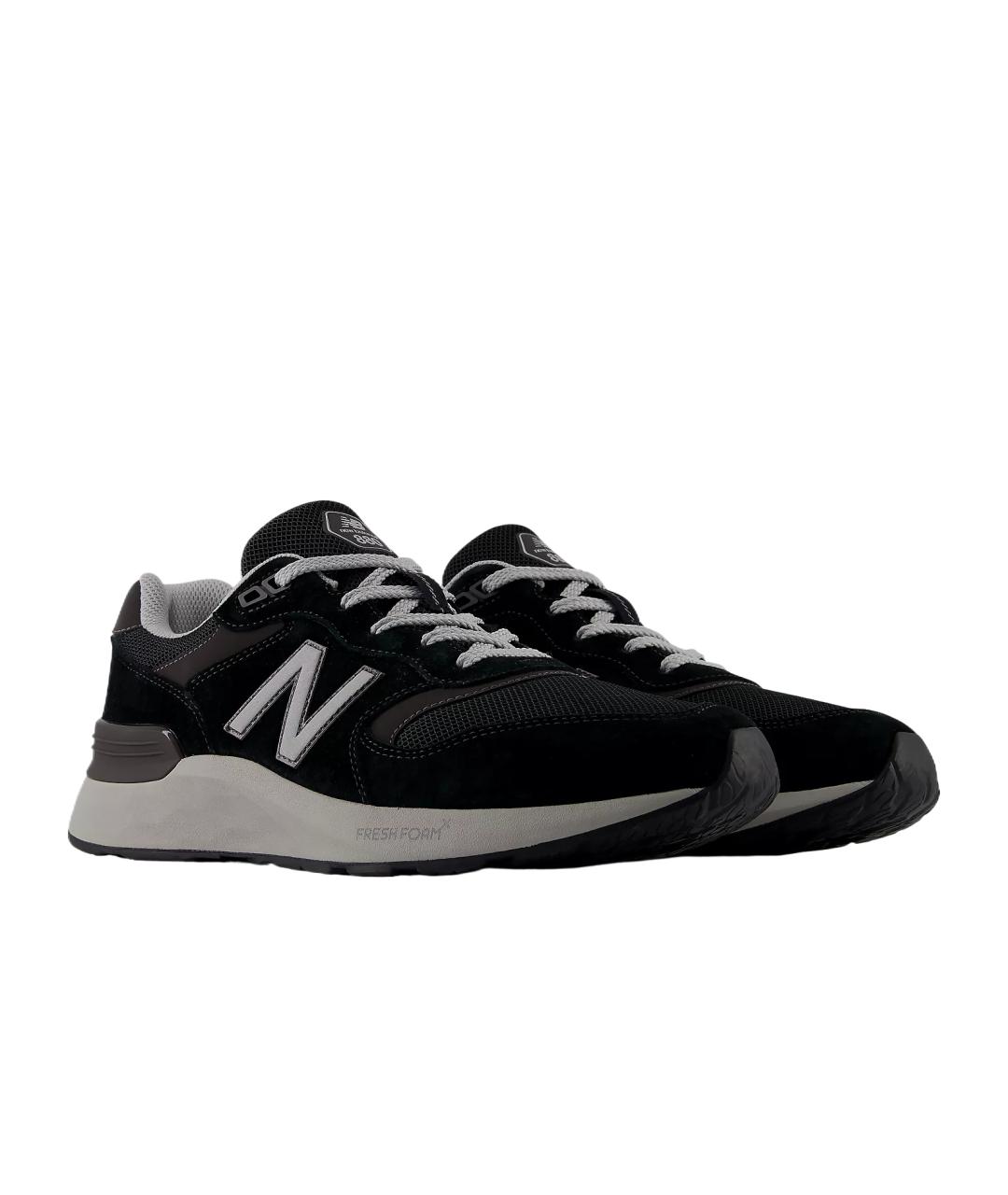NEW BALANCE Черные низкие кроссовки / кеды, фото 3
