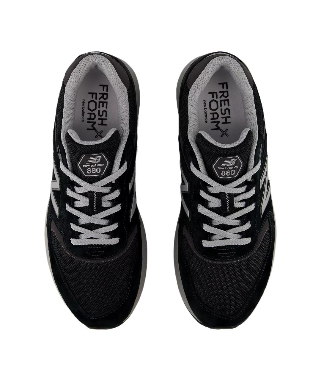 NEW BALANCE Черные низкие кроссовки / кеды, фото 4
