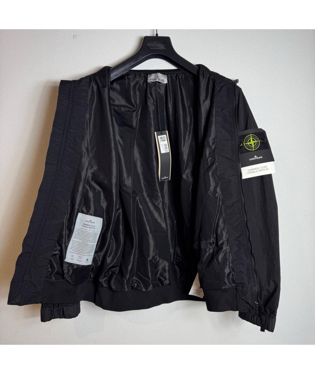 STONE ISLAND Черная куртка, фото 2