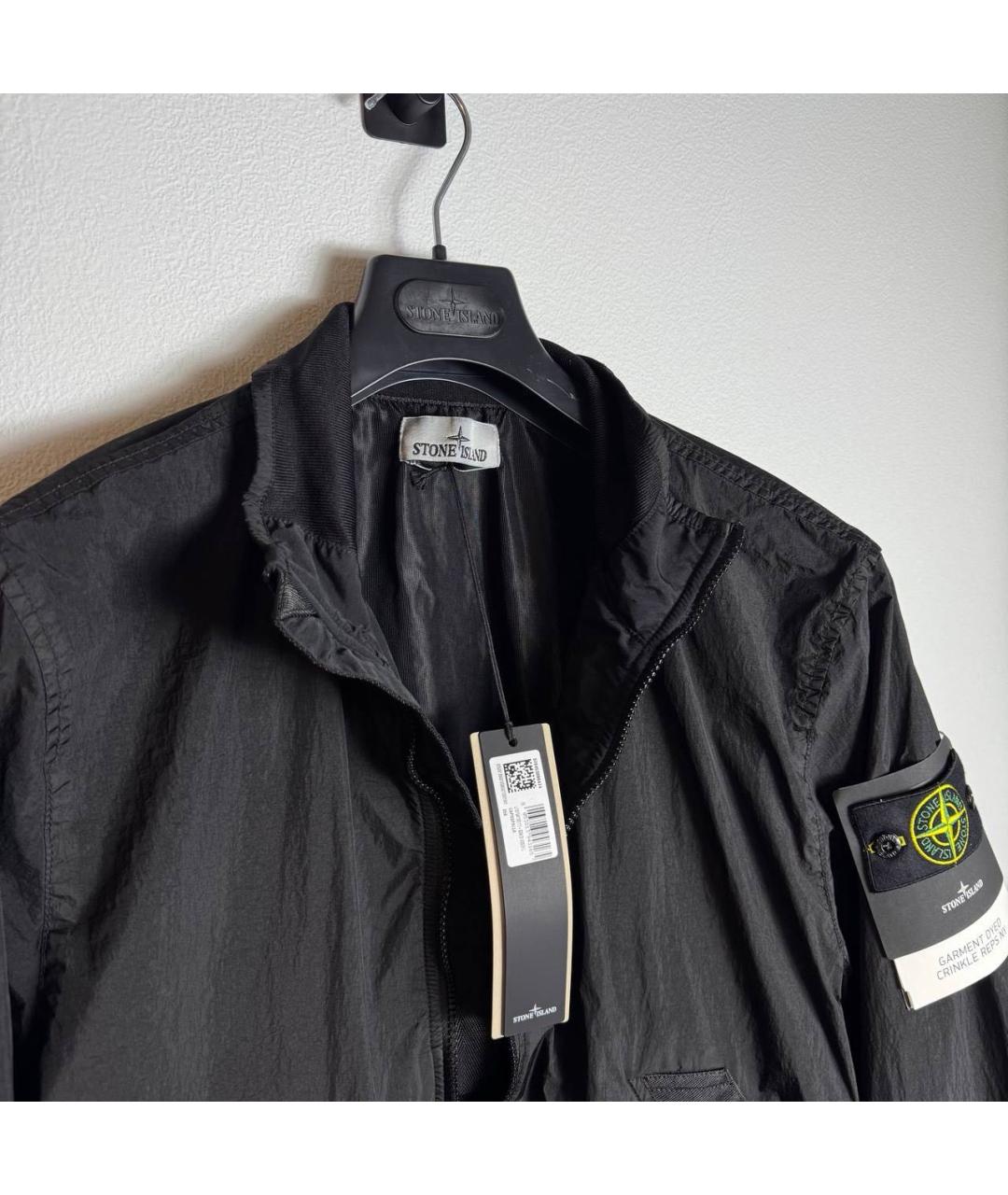 STONE ISLAND Черная куртка, фото 5