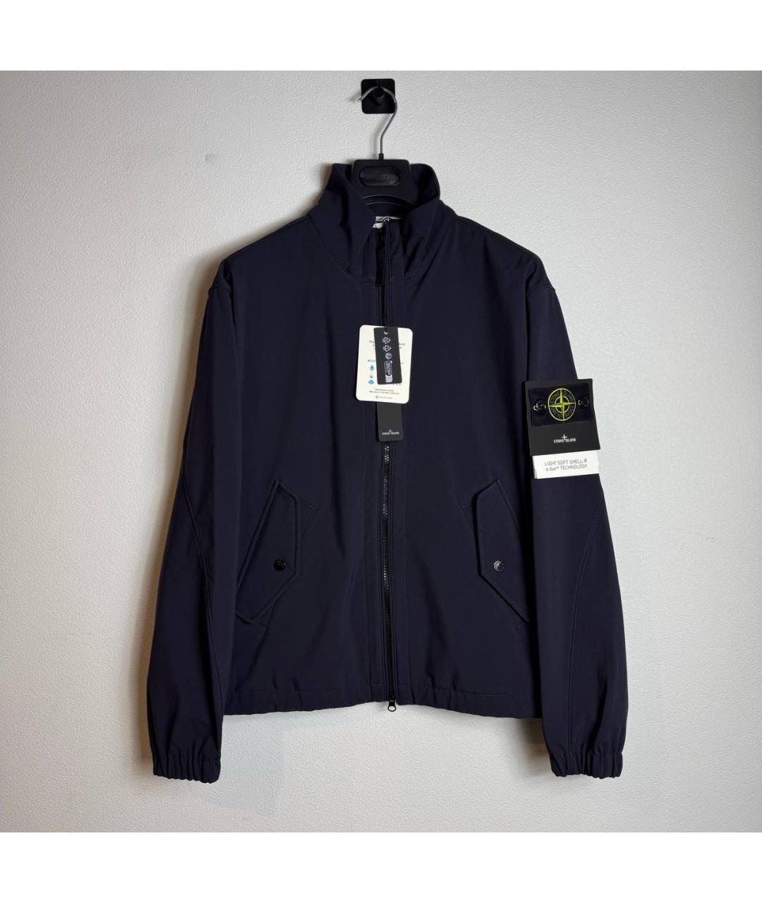 STONE ISLAND Темно-синяя куртка, фото 7