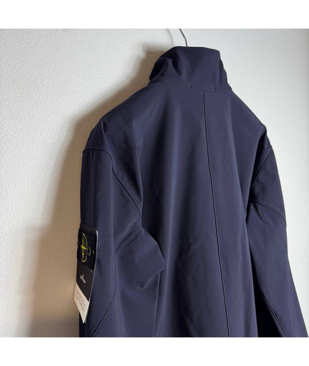 STONE ISLAND Темно-синяя куртка, фото 2