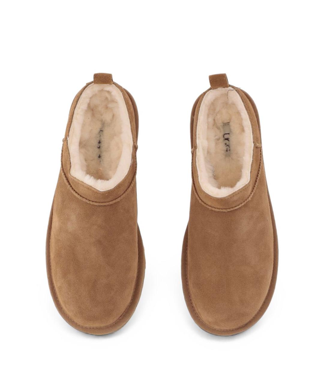 UGG Коричневые замшевые ботинки, фото 2