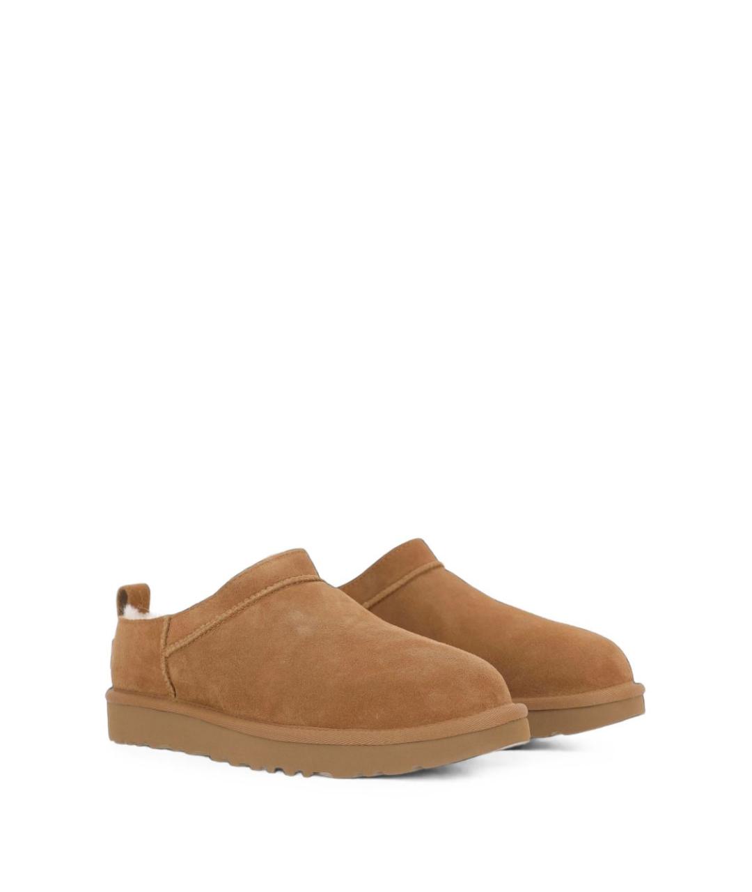 UGG Коричневые замшевые ботинки, фото 5