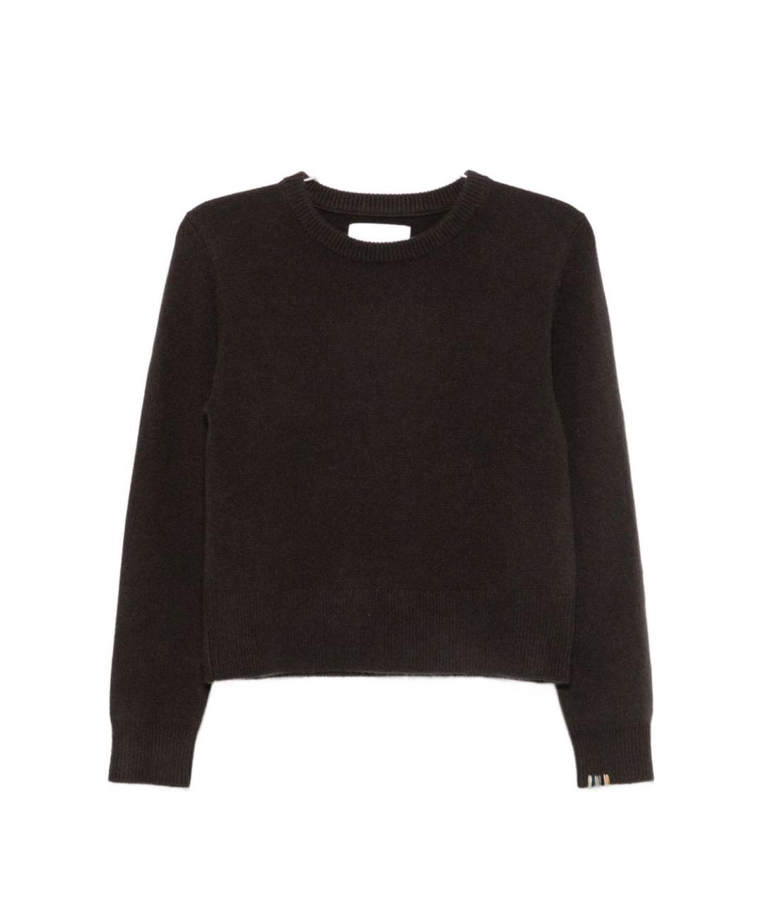 EXTREME CASHMERE Коричневый кашемировый джемпер / свитер, фото 1