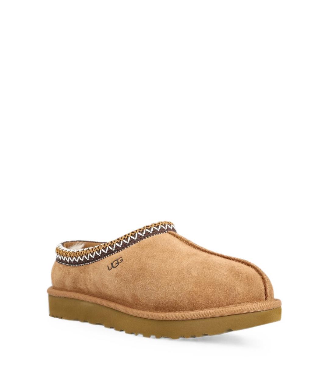 UGG Коричневые замшевые сабо, фото 2