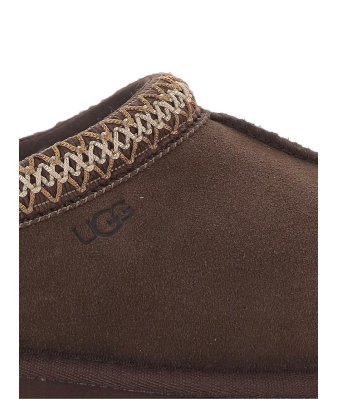 UGG Коричневые замшевые сабо, фото 5