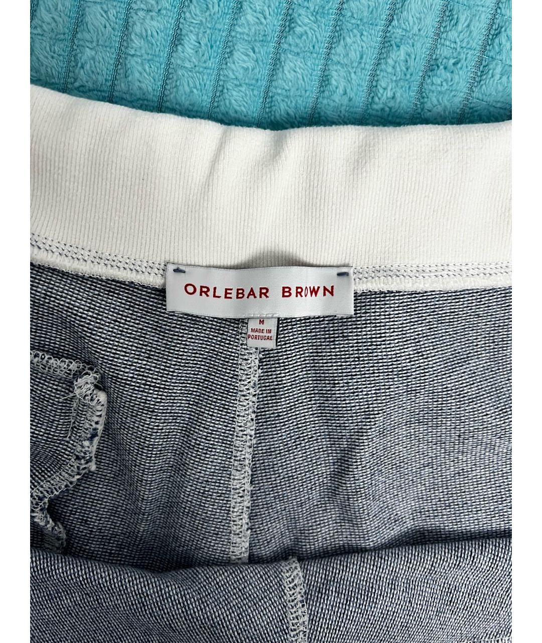 ORLEBAR BROWN Серые хлопковые шорты, фото 3