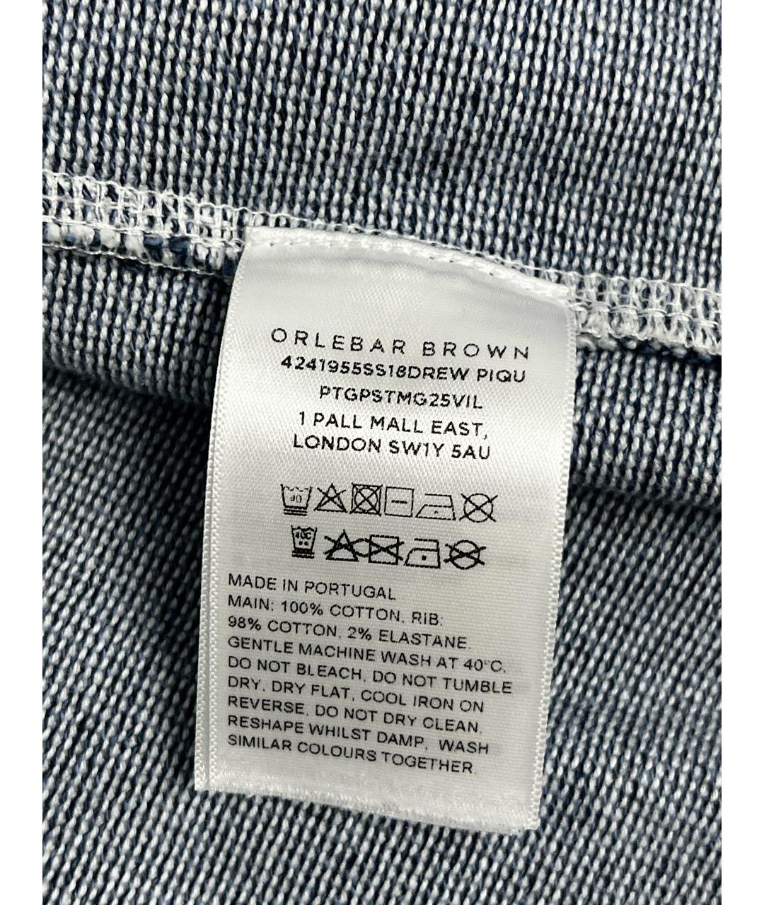ORLEBAR BROWN Серые хлопковые шорты, фото 6