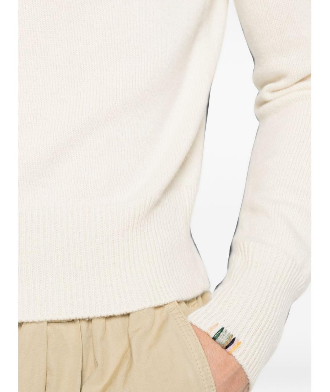 EXTREME CASHMERE Бежевый кашемировый джемпер / свитер, фото 3
