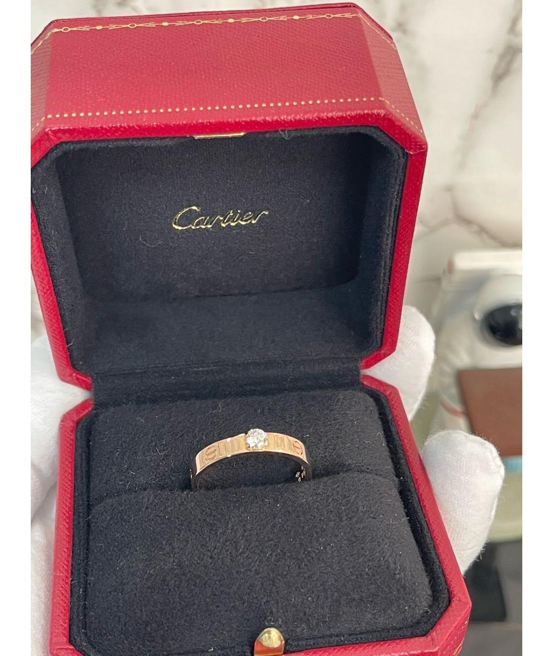 CARTIER Золотое кольцо из розового золота, фото 9