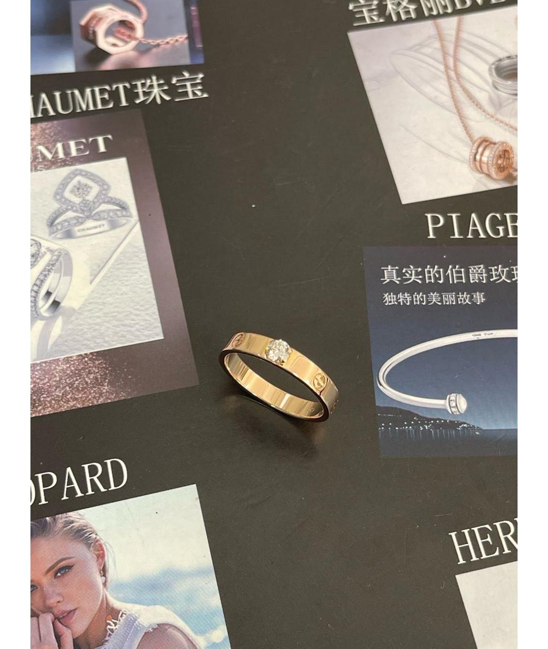 CARTIER Золотое кольцо из розового золота, фото 5