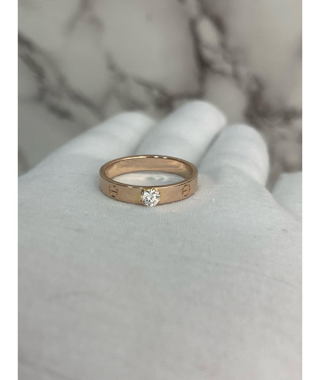 CARTIER Золотое кольцо из розового золота, фото 2