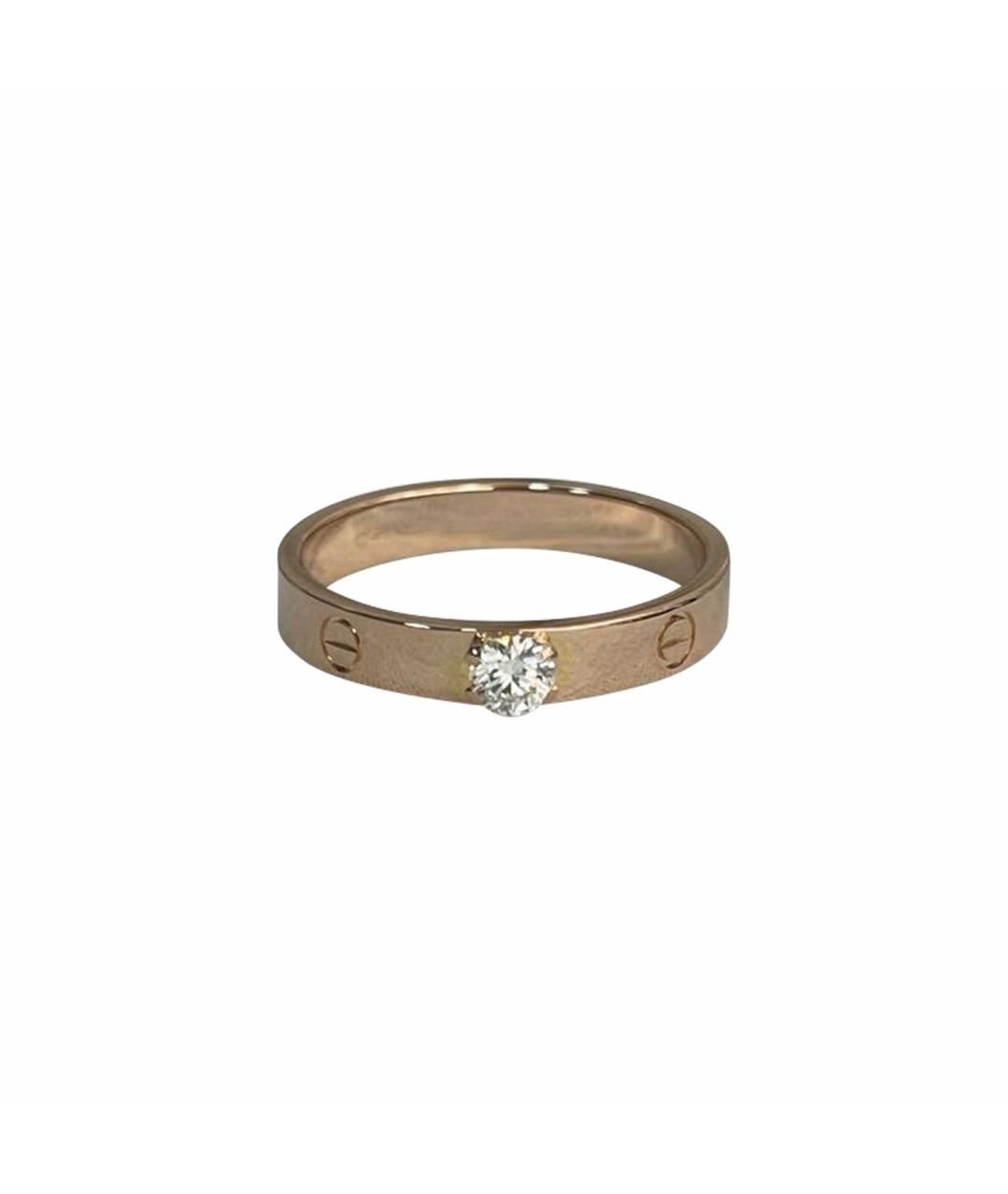 CARTIER Золотое кольцо из розового золота, фото 1