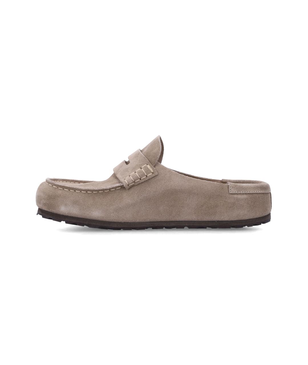 BIRKENSTOCK Серые замшевые сандалии, фото 3