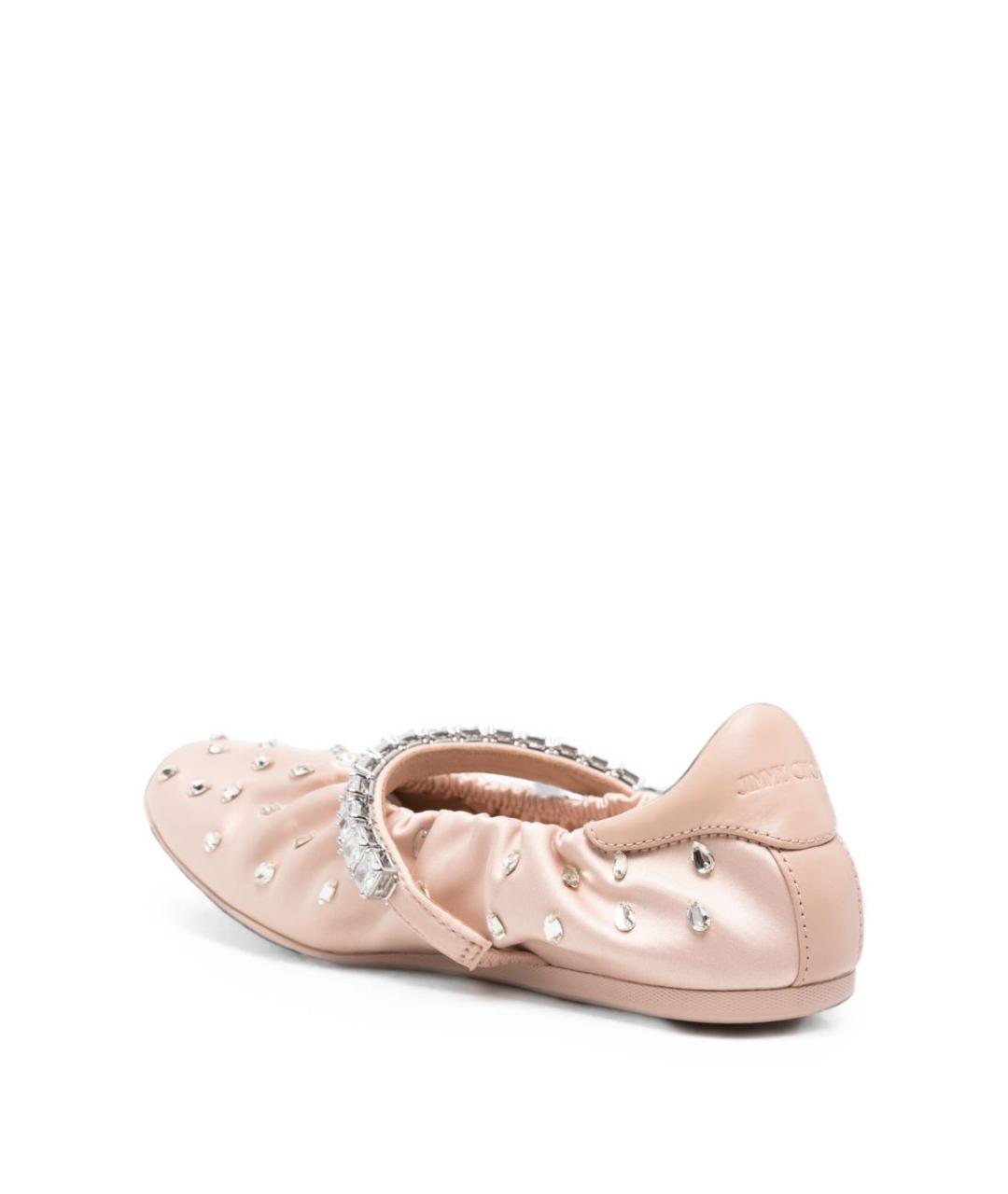 JIMMY CHOO Розовые балетки, фото 3