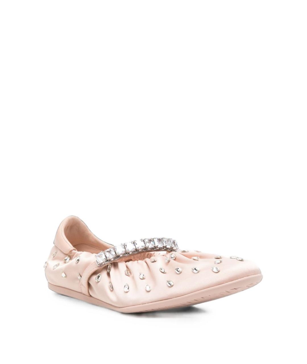 JIMMY CHOO Розовые балетки, фото 2