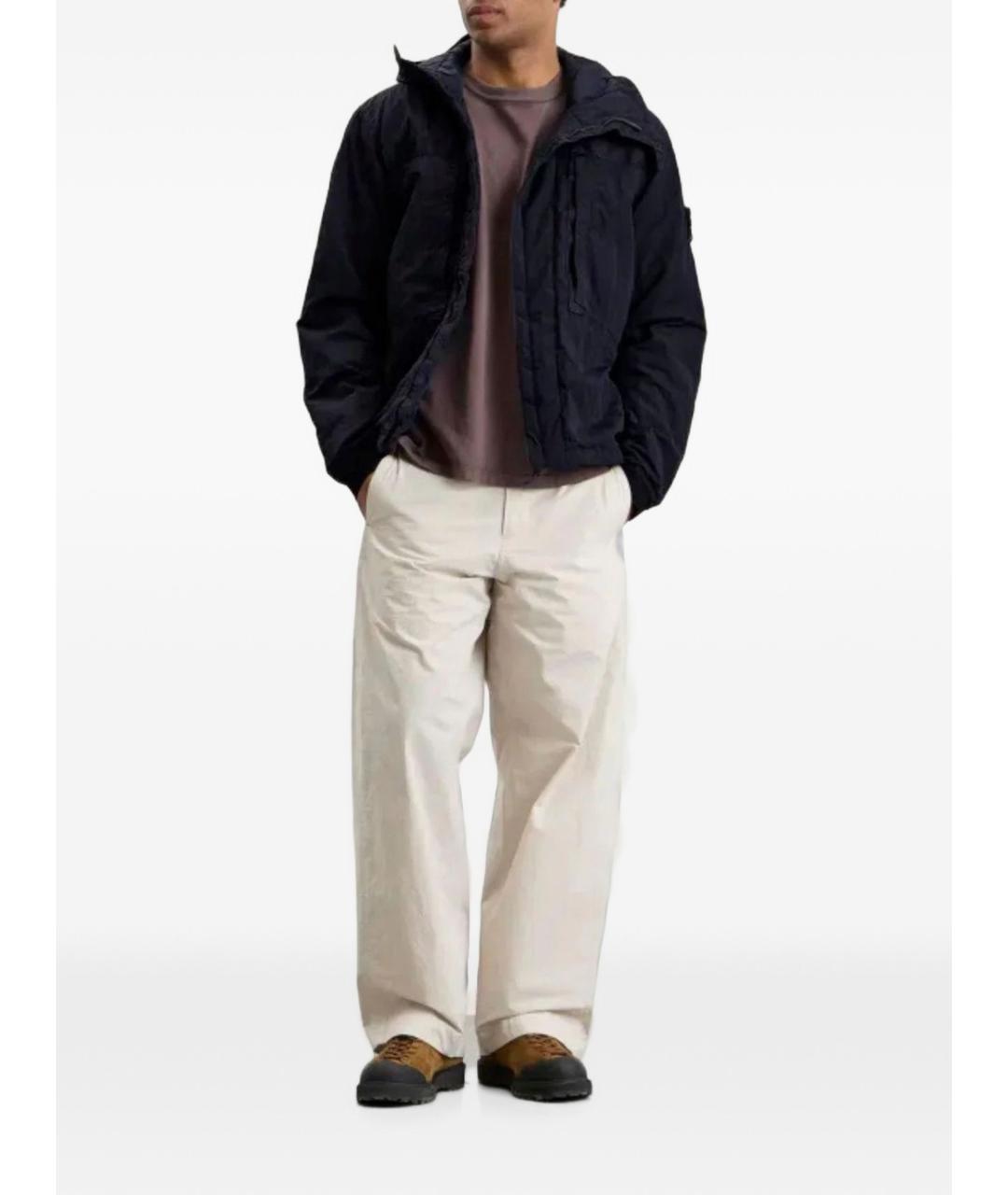 STONE ISLAND Синяя полиамидовая парка, фото 3