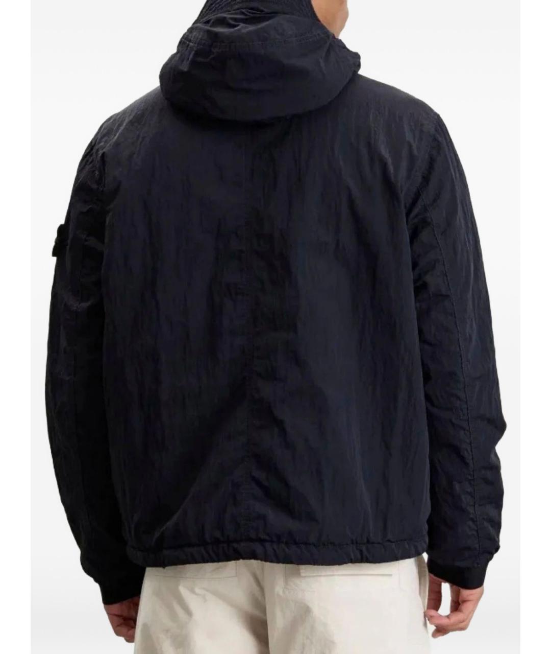 STONE ISLAND Синяя полиамидовая парка, фото 5