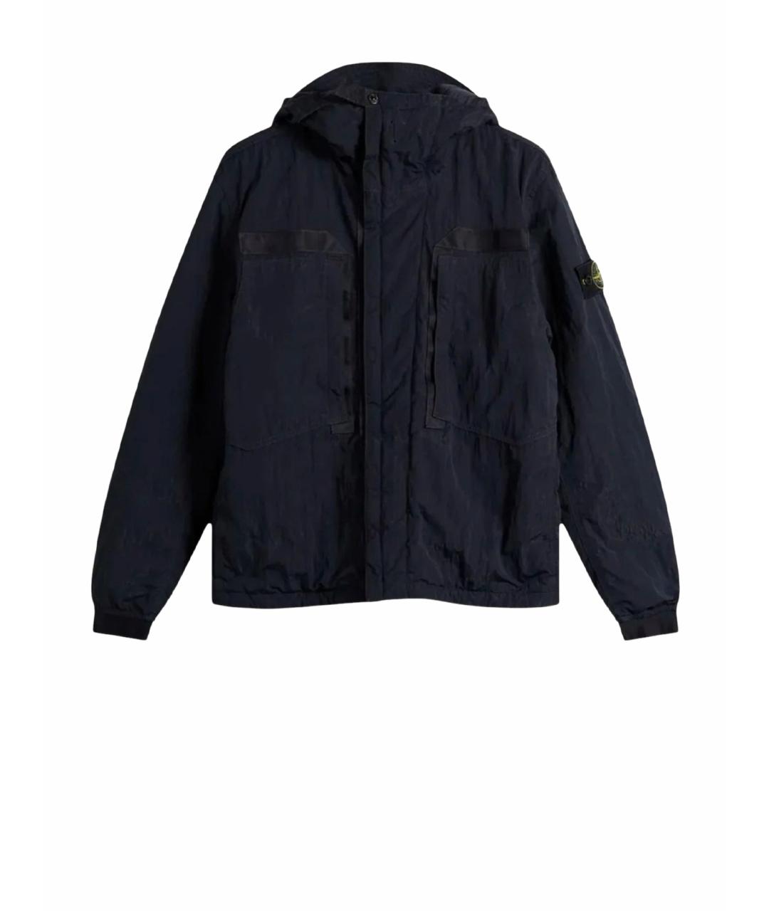 STONE ISLAND Синяя полиамидовая парка, фото 1