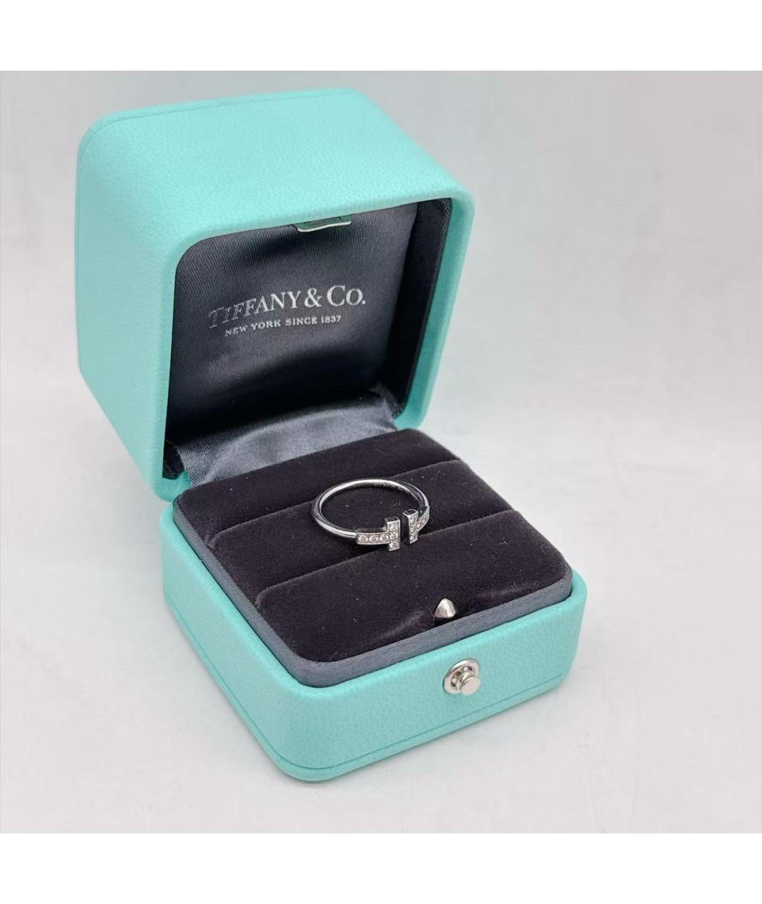TIFFANY&CO Серебряное кольцо из белого золота, фото 2