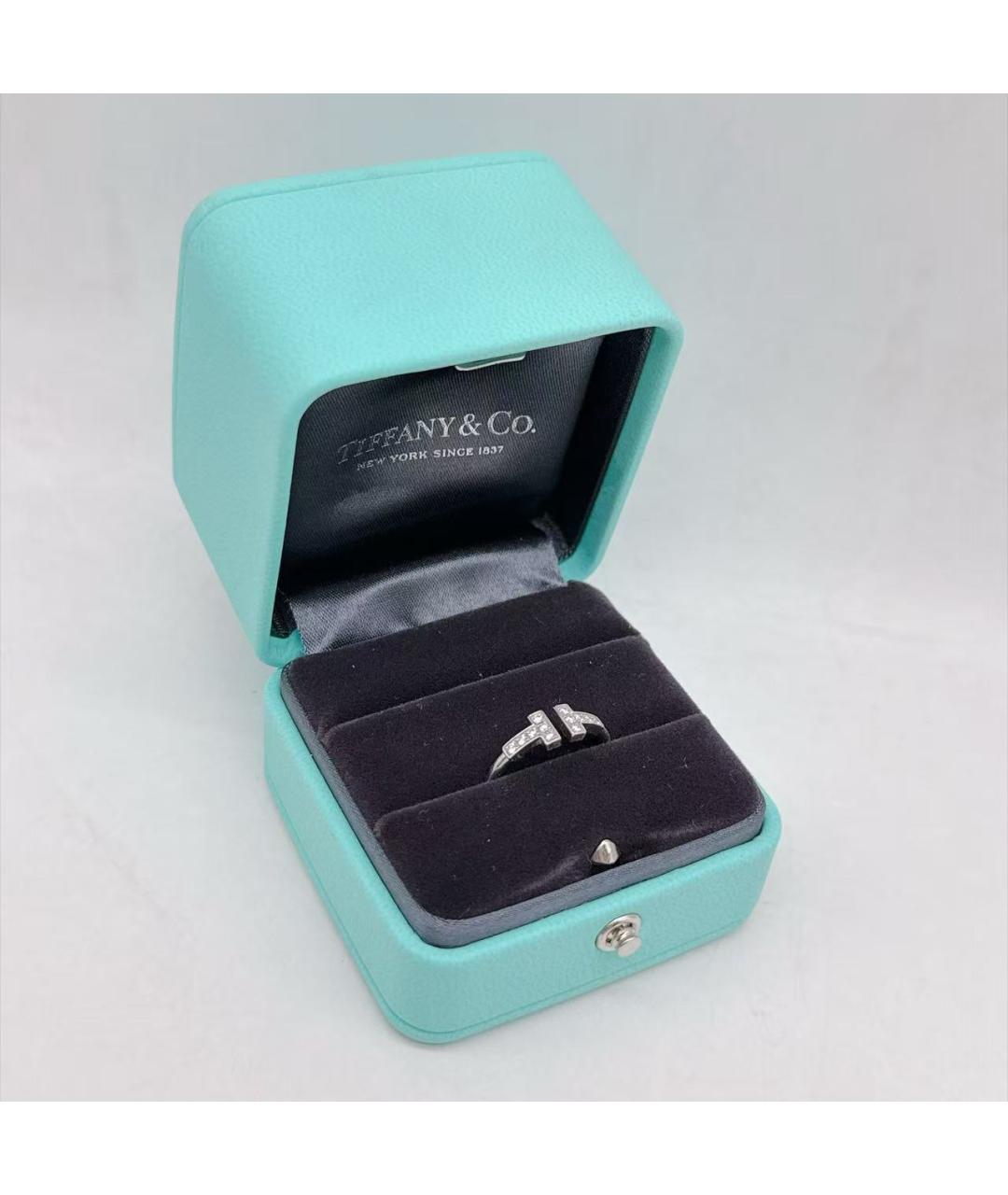 TIFFANY&CO Серебряное кольцо из белого золота, фото 3