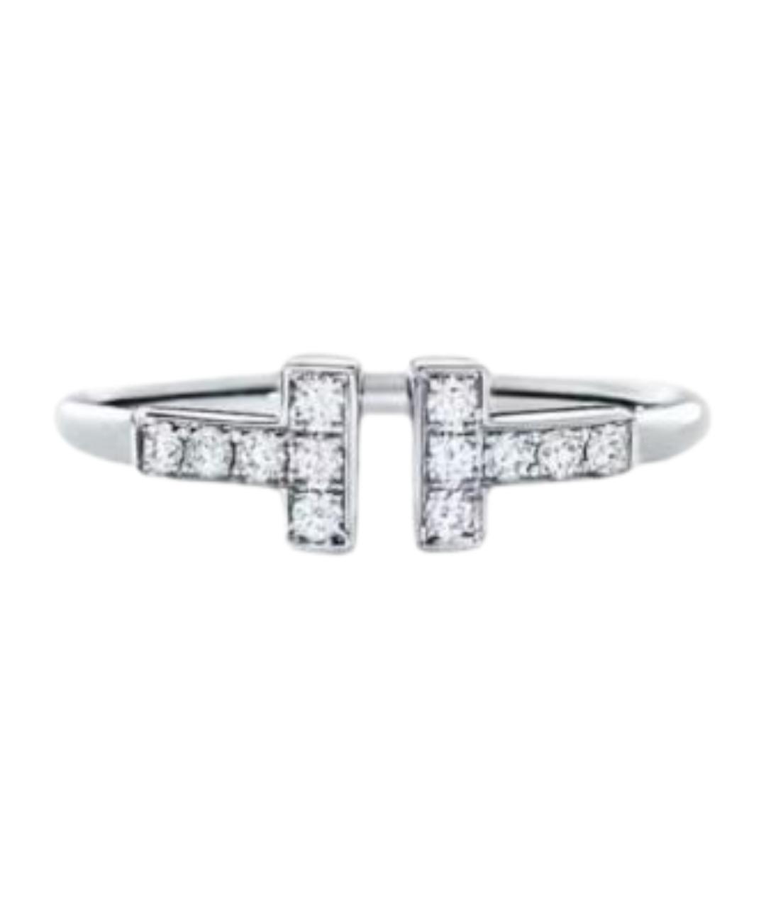 TIFFANY&CO Серебряное кольцо из белого золота, фото 1