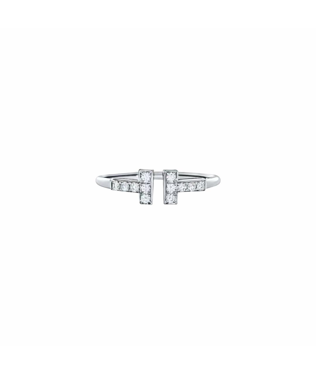 TIFFANY&CO Серебряное кольцо из белого золота, фото 1