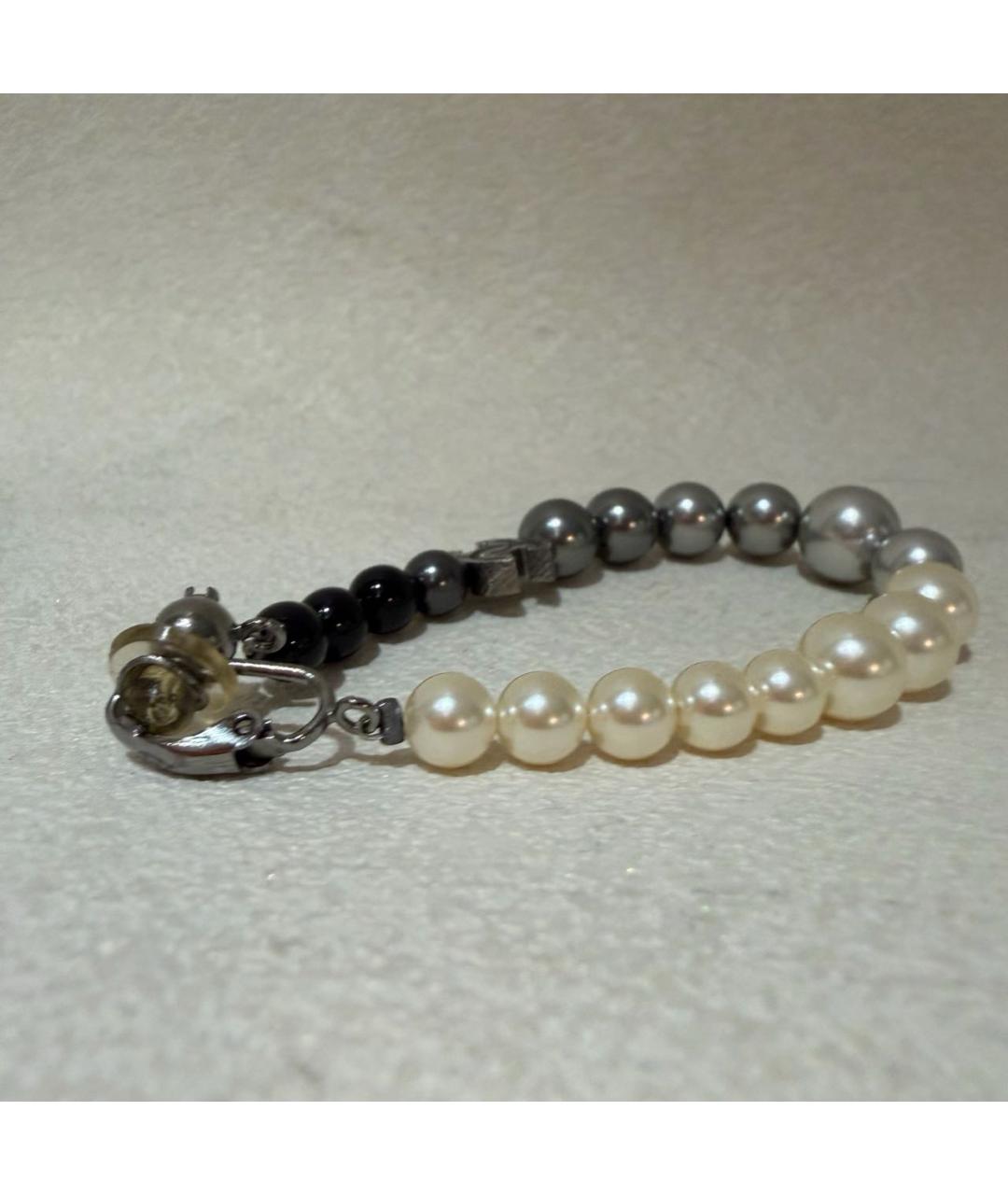 CHANEL Серые серьги, фото 3