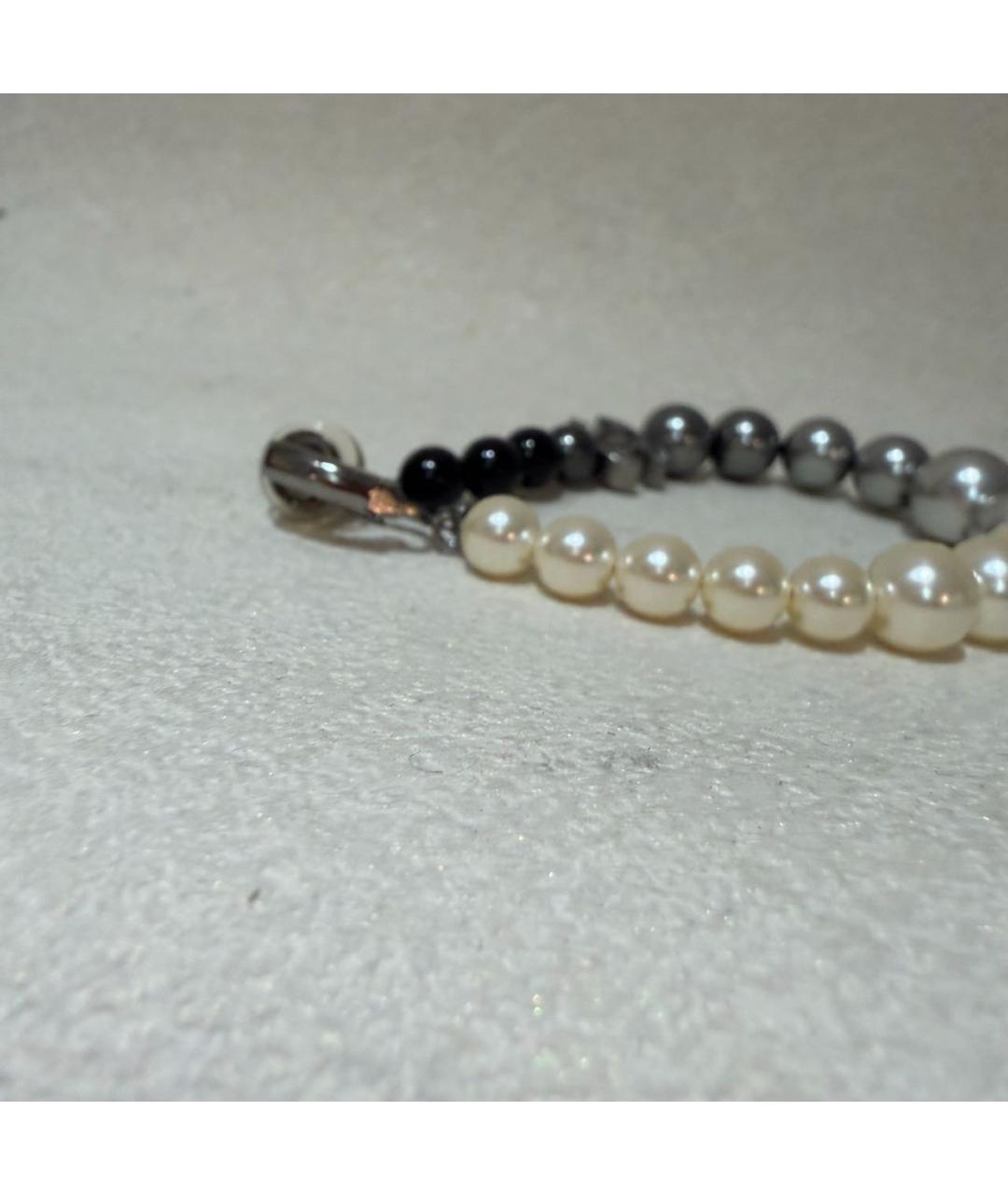 CHANEL Серые серьги, фото 4