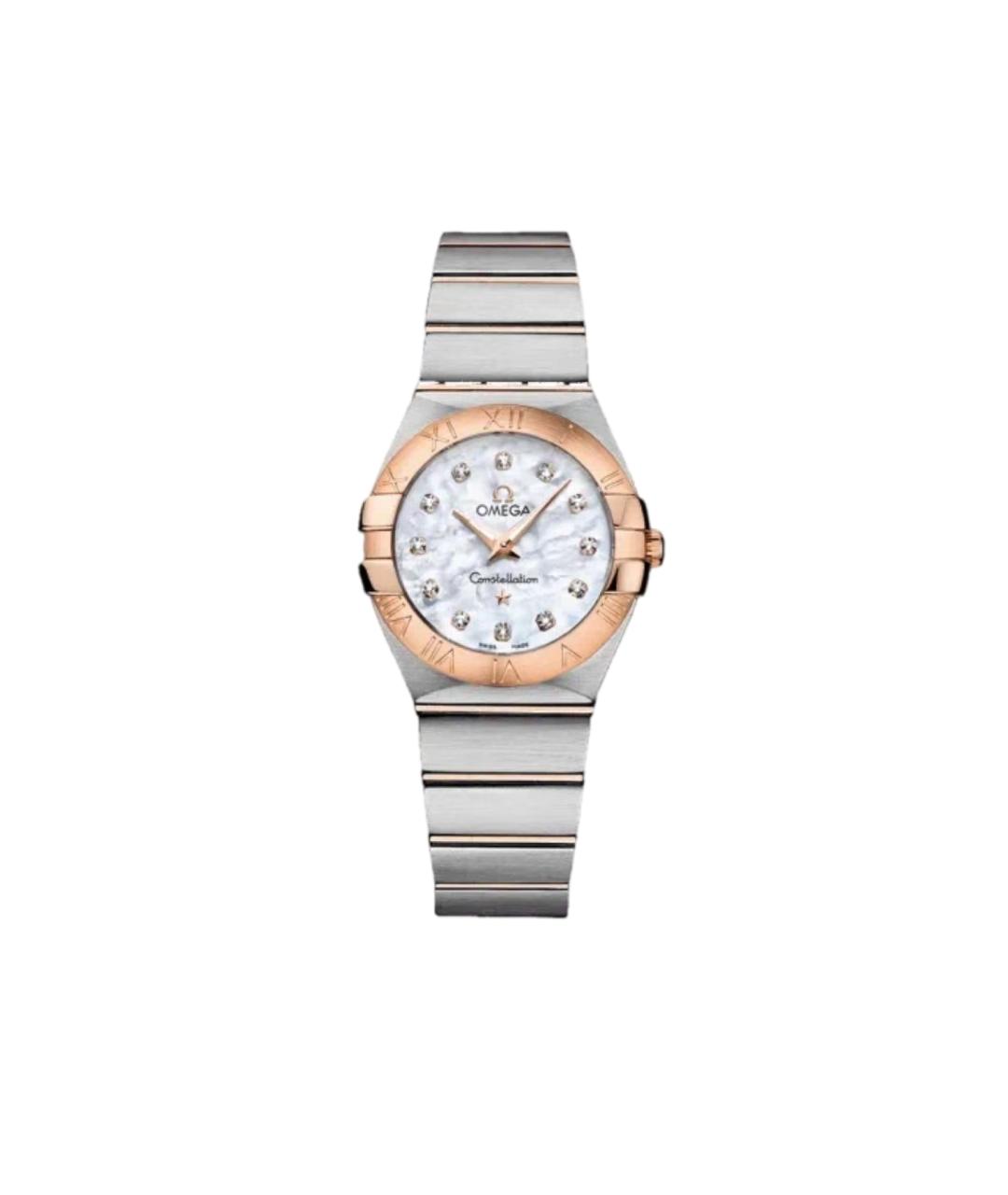 OMEGA Серебряные часы, фото 6