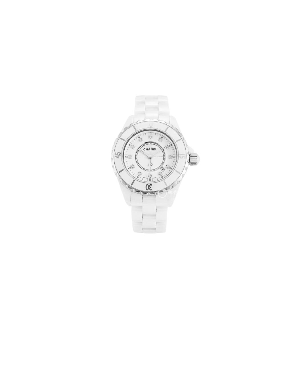 CHANEL Белые керамические часы, фото 6