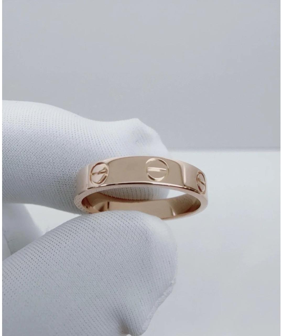 CARTIER Золотое кольцо из розового золота, фото 3
