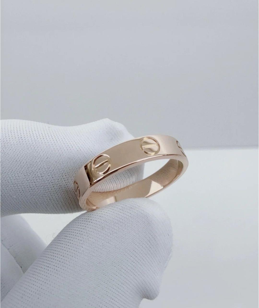 CARTIER Золотое кольцо из розового золота, фото 4