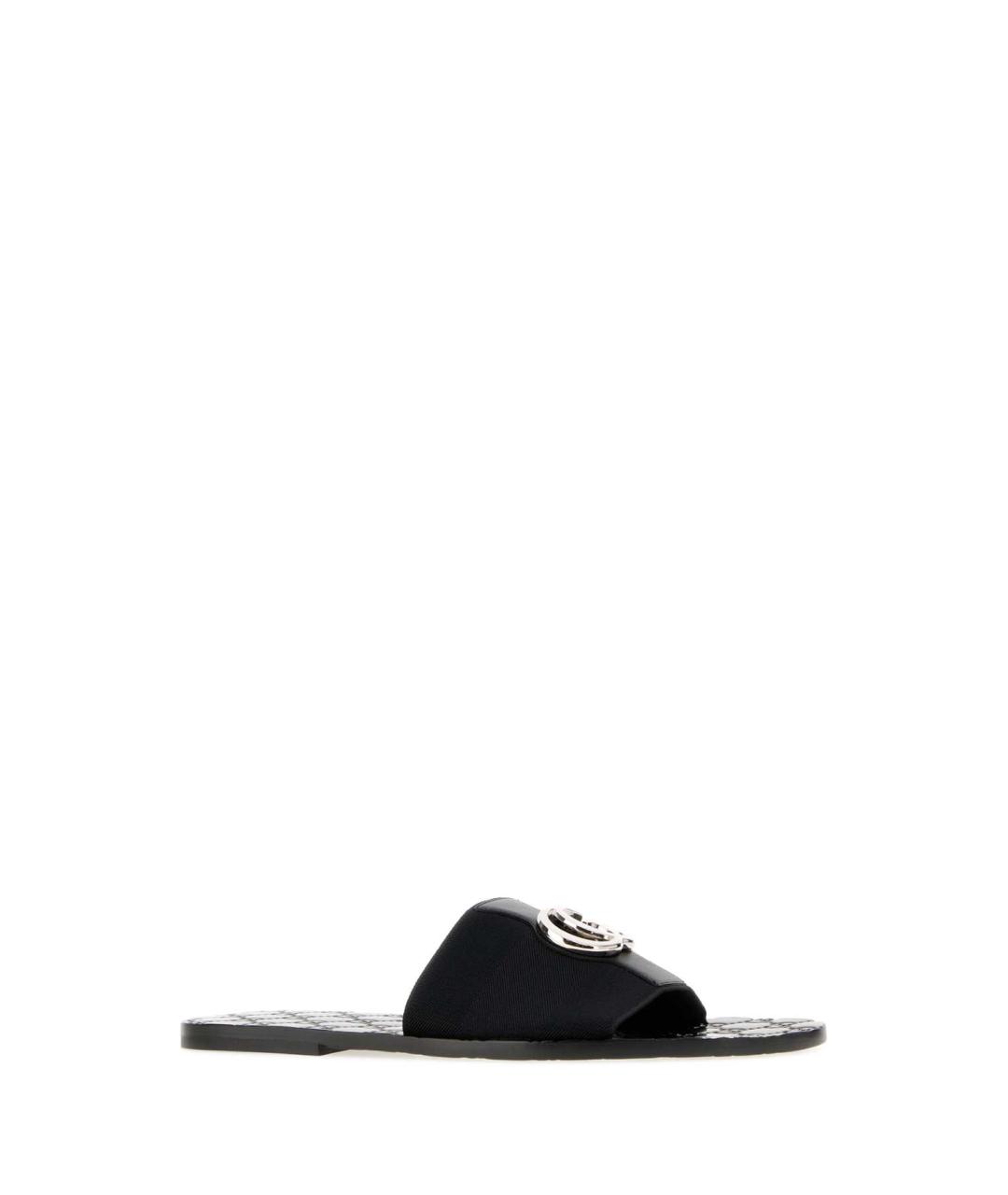 GUCCI Черные кожаные сандалии, фото 2