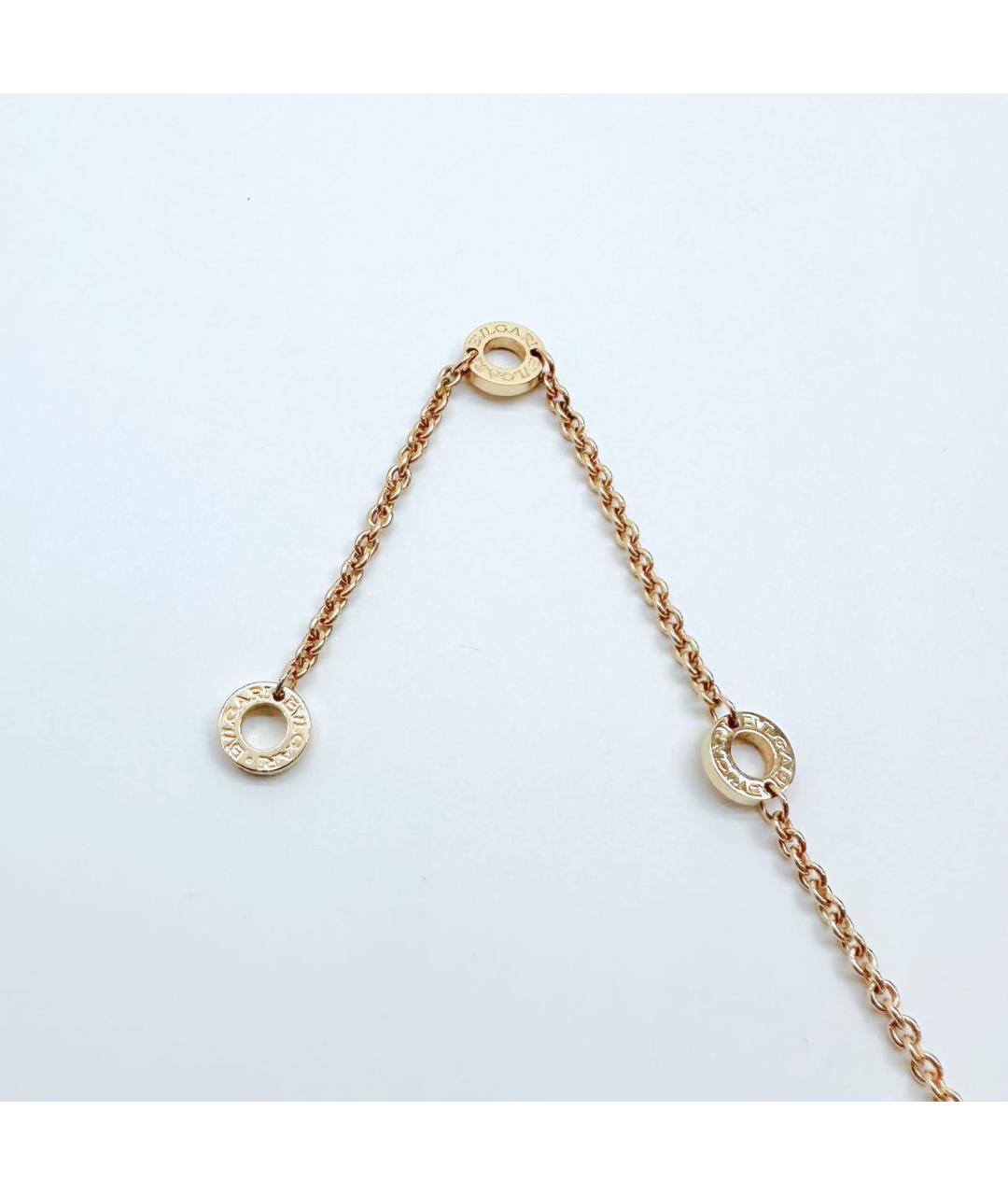 BVLGARI Золотое колье из розового золота, фото 8