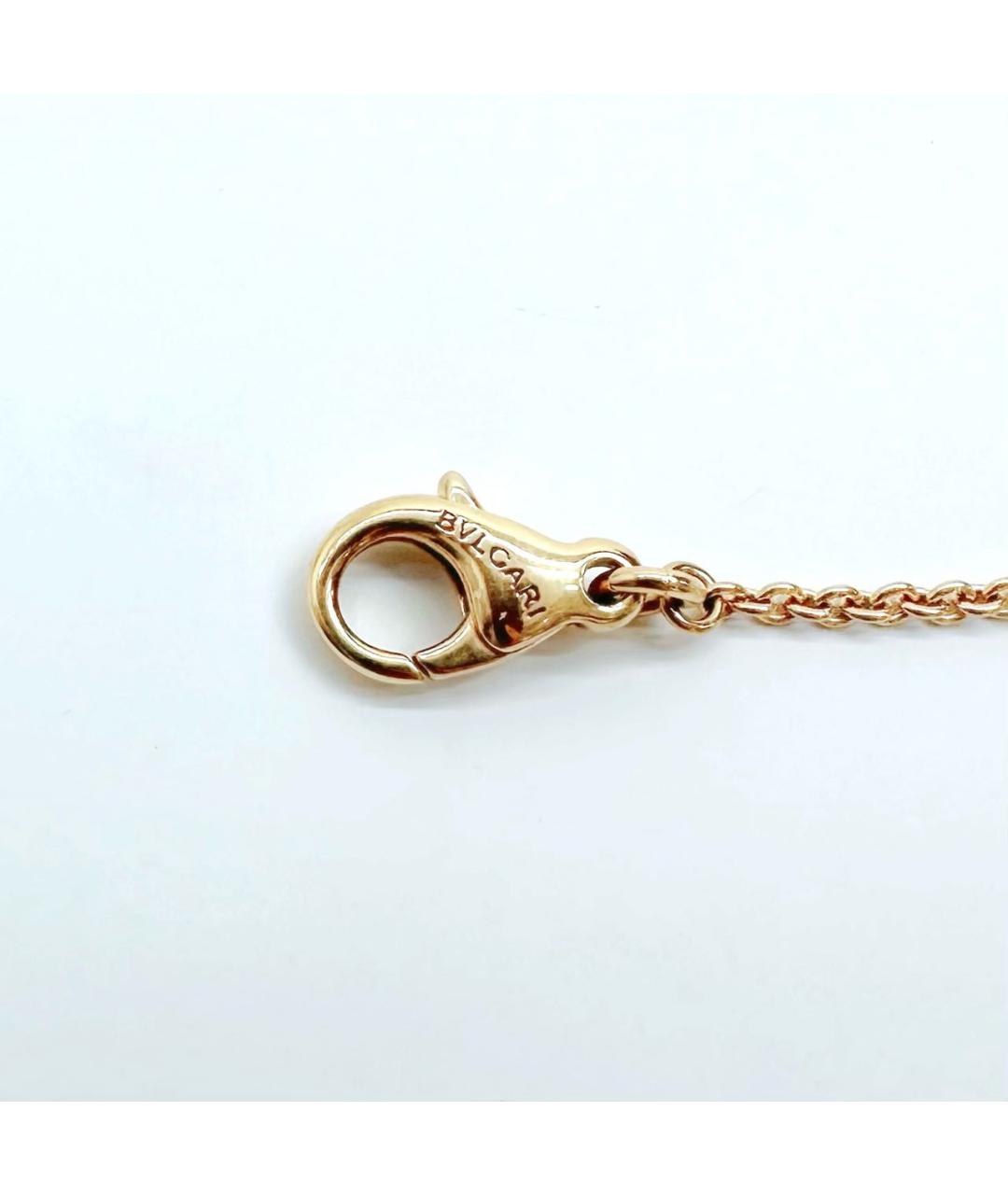BVLGARI Золотое колье из розового золота, фото 7